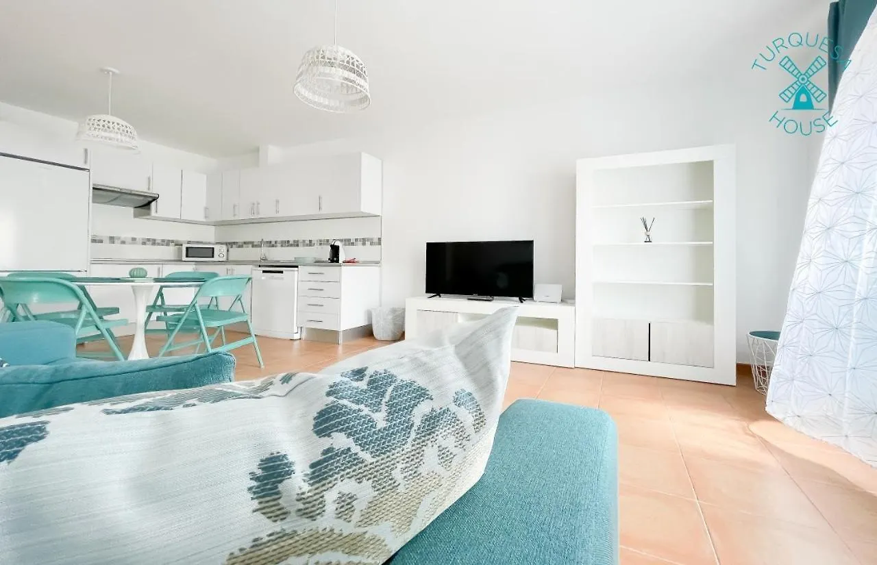 Amazing Turquesa House - Central Town - Wifi Free Apartment Corralejo