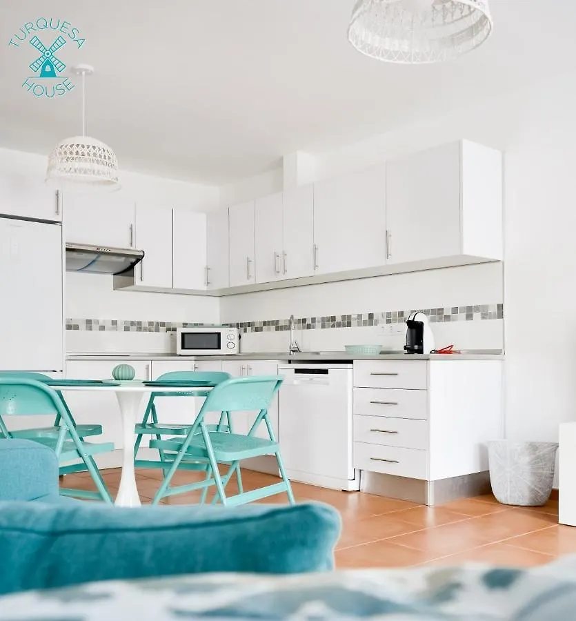 Amazing Turquesa House - Central Town - Wifi Free Apartment Corralejo