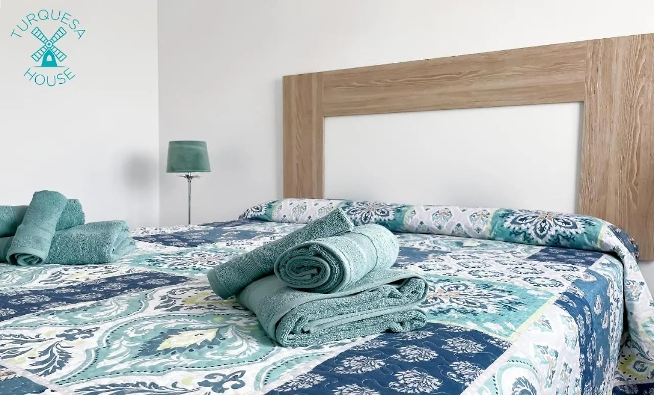 Amazing Turquesa House - Central Town - Wifi Free Apartment Corralejo